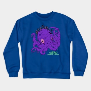 Doom Mood Purple Crewneck Sweatshirt